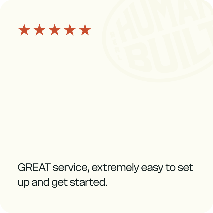 GREAT service, extremely easy to set up and get started. - Review by Shannon Suangka, Regenesis Bioremediation Products